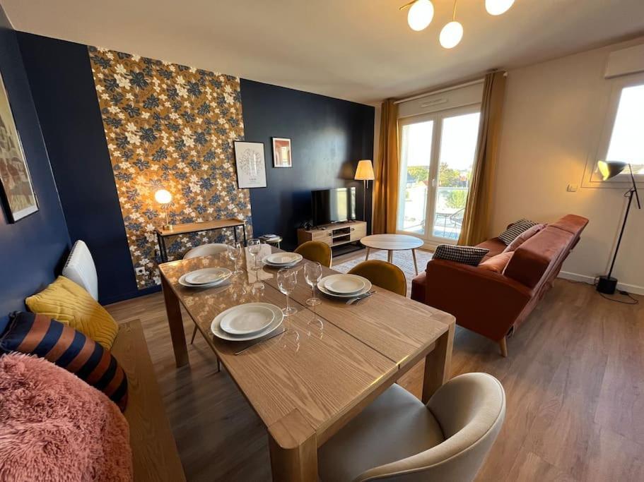 Apartmán Dahlia, Appt Cosy Avec Parking Et Balcon Caen Exteriér fotografie
