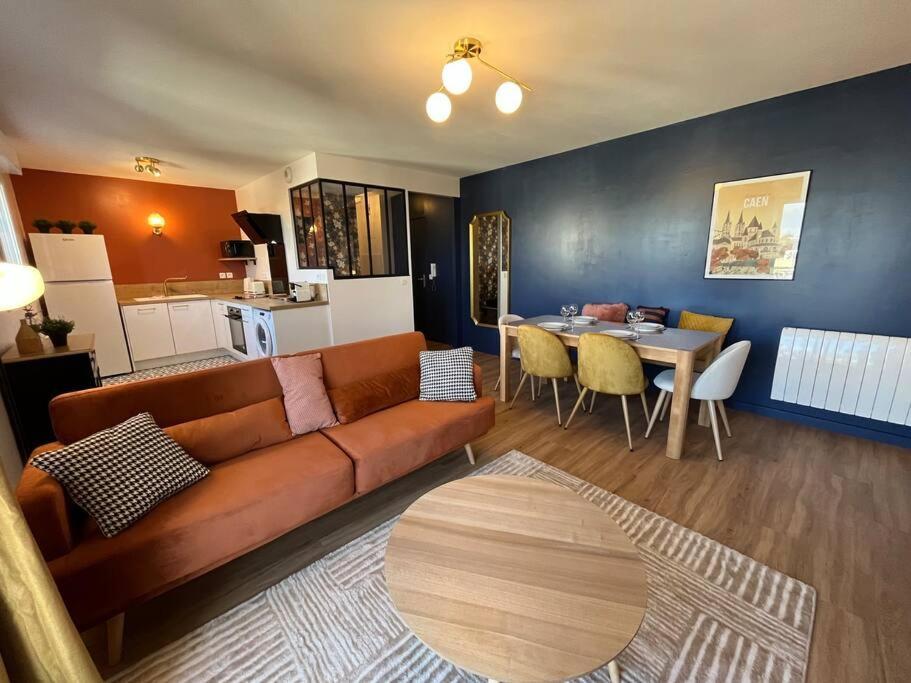 Apartmán Dahlia, Appt Cosy Avec Parking Et Balcon Caen Exteriér fotografie